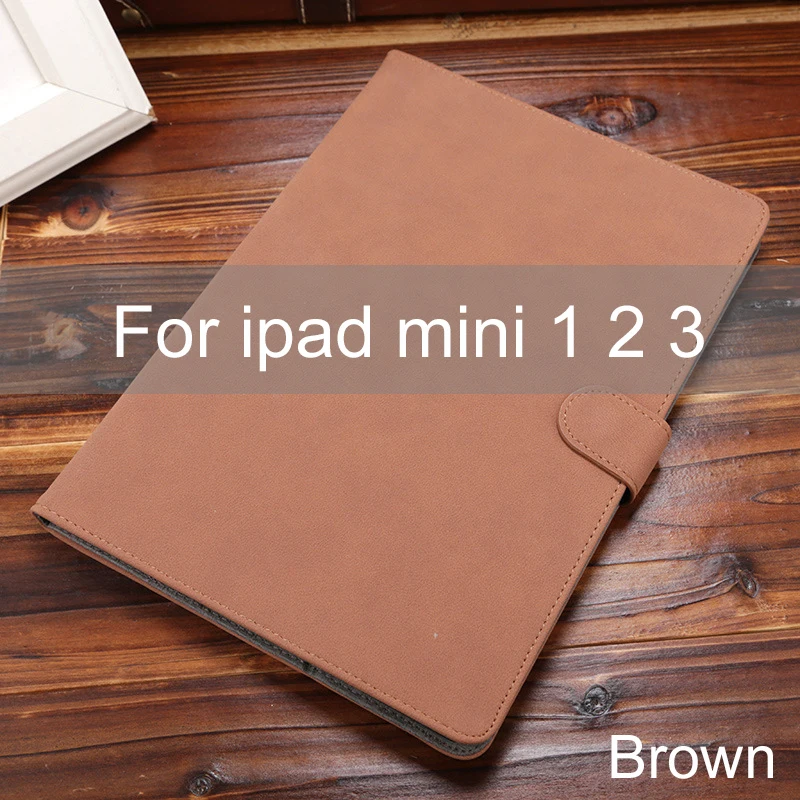 For mini 1 2 3 Essidi Премиум смарт-чехол для ipad mini 5 4 3 2 1 бизнес кожаный планшетный ПК чехол для ipad mini 5 4 3 2 1 - Цвет: For mini 1 2 3