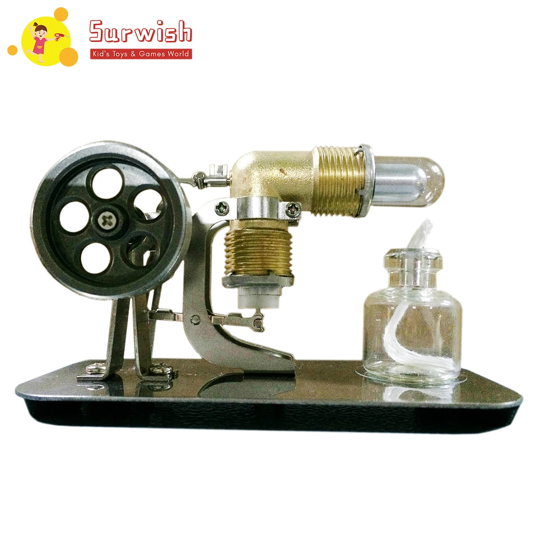 

V-Shape Stirling Engine Scientific Experiments Model Education Toy