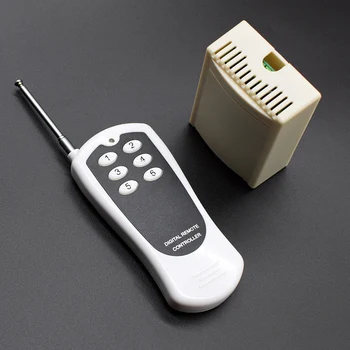 

DC 12V 6 Channel Relay Module Wireless RF Remote Control Switch Transmitter + Receiver Board