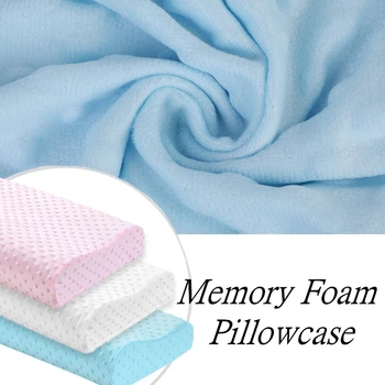 

Soft Pillowcase For Memory Foam Pillow Pillow Cover Case For Bed Pillows Sleeping Neck Cervical Orthopedic 50 X 30 X 9cm