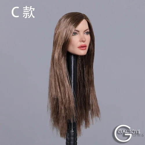 C GACTOYS GC031 1/6 Сексуальная Европейская женская скульптура для головы 12 дюймов, фигурки для косплея, куклы, подарок для хобби, сделай сам - Цвет: C