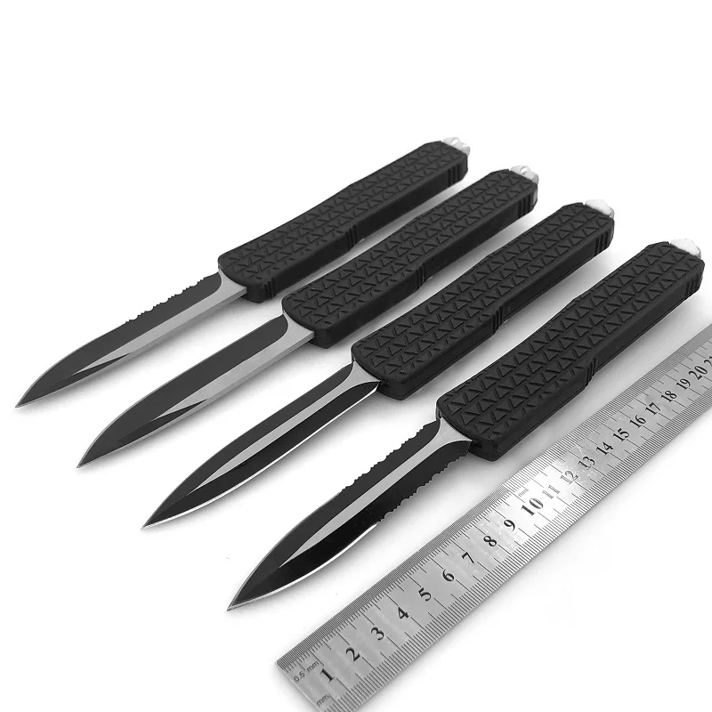 

Pocket Knife Multi-Function Tactical Knives 440 Blade 57HRC Hardness Zinc Aluminum Alloy Handle EDC Tools For Outdoor Hunting