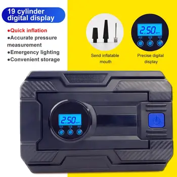 

Car Air Compressor DC 12V Digital Tire Inflator Air Pump 150 PSI Auto Air Pump For Car Motorcycle Light Tire Pump for Car Motor