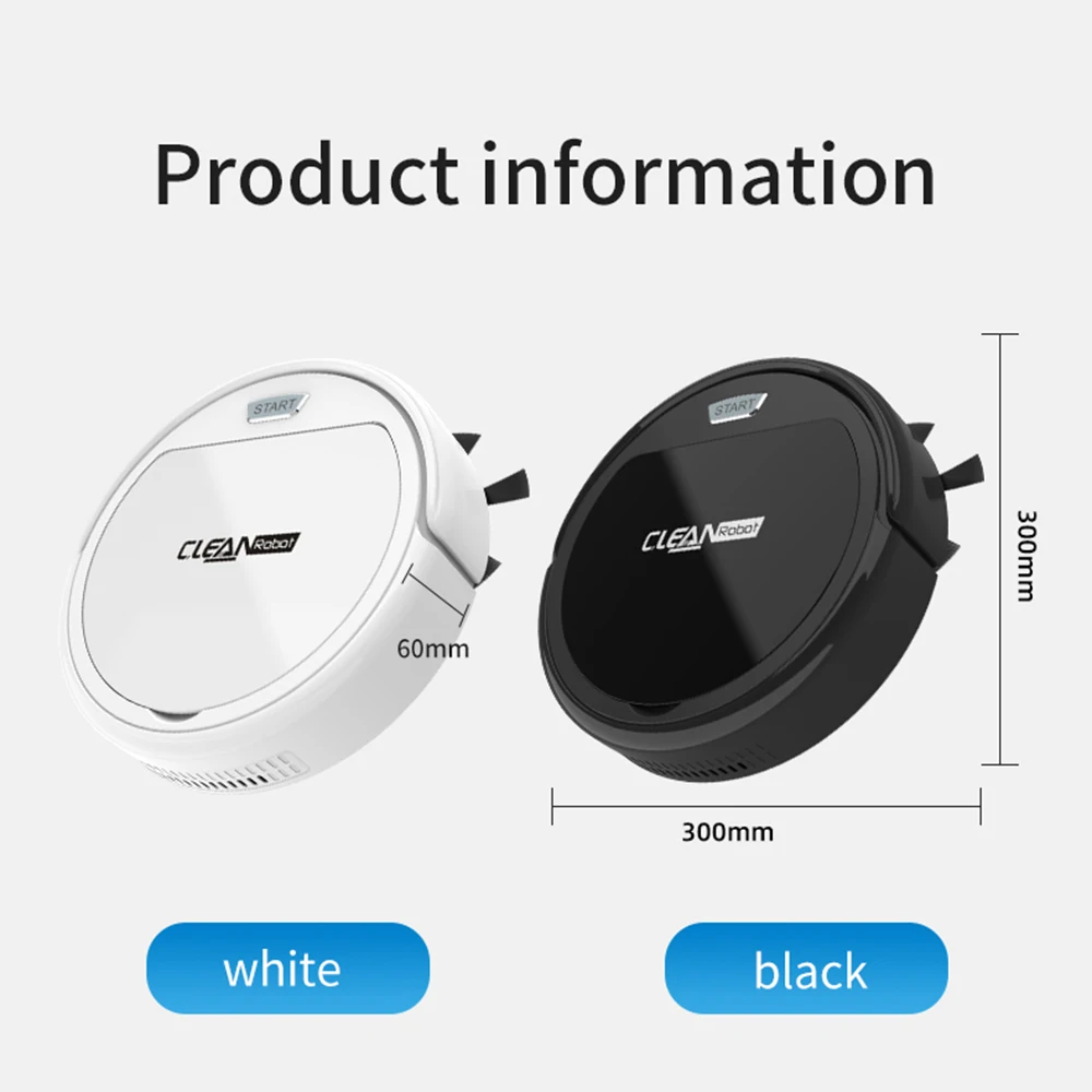 Fast Charging 4 Motors Smart Home Automatic Mini Household Cleaning Floor Mop Machine Robotic Vacuum Cleaner Robot For House