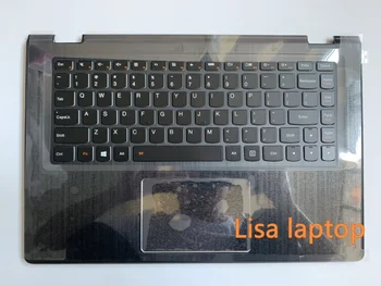 

FOR Lenovo upper case l Yoga 3 14 b w / KB USA C-Cover with Keyboard Black 5CB0H35644