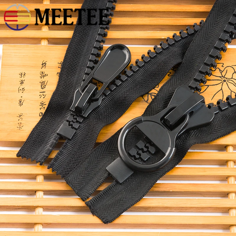 

1pc Eco-friendly15# 20# Close-end Resin Zipper Down Jacket Coat Pocket Zippers For Sewing DIY Garment Accessories Tailor Tools