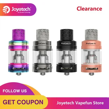 

Original Joyetech ProCore Air Atomizer 2ml/4.5ml Capacity Tank W/ 0.4ohm ProCA Head Top Filling Vaping Tank for ESPION Solo Mod