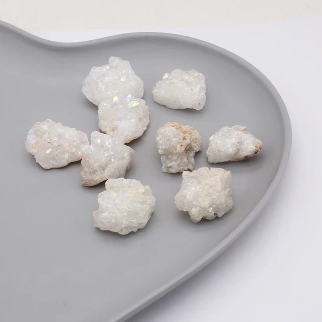 Természetes Ásványi Kőminták Kristálykvarc Szabálytalan Alak Durva Drágakő Kőzet Reiki Gyógyító Otthoni Dekoráció Lyuk Kézműves - Image 2