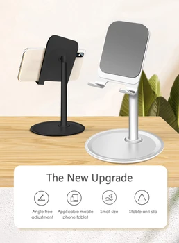 

Adjustable Desk Mobile Phone Holder For IPhone IPad Adjustable Metal Desktop Tablet Holder Universal Table Cell Phone Stand