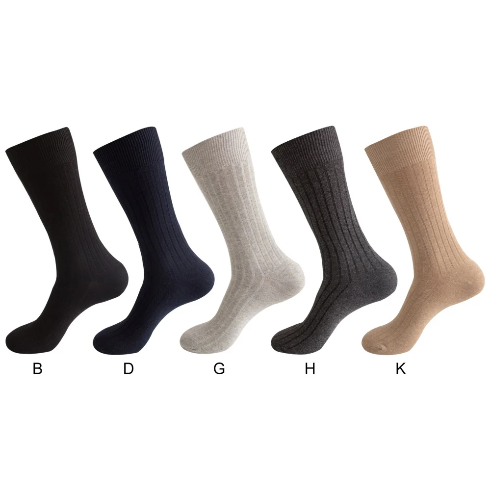 High Quality Men's Cotton Socks Antibacterial And Deodorant Autumn And