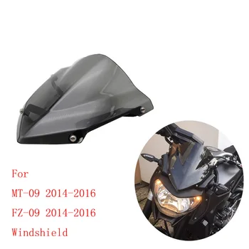 

Motorcycle Windshield Windscreen Wind Screen Protector for YAMAHA MT 09 MT09 MT-09 FZ-09 2014 2015 2016