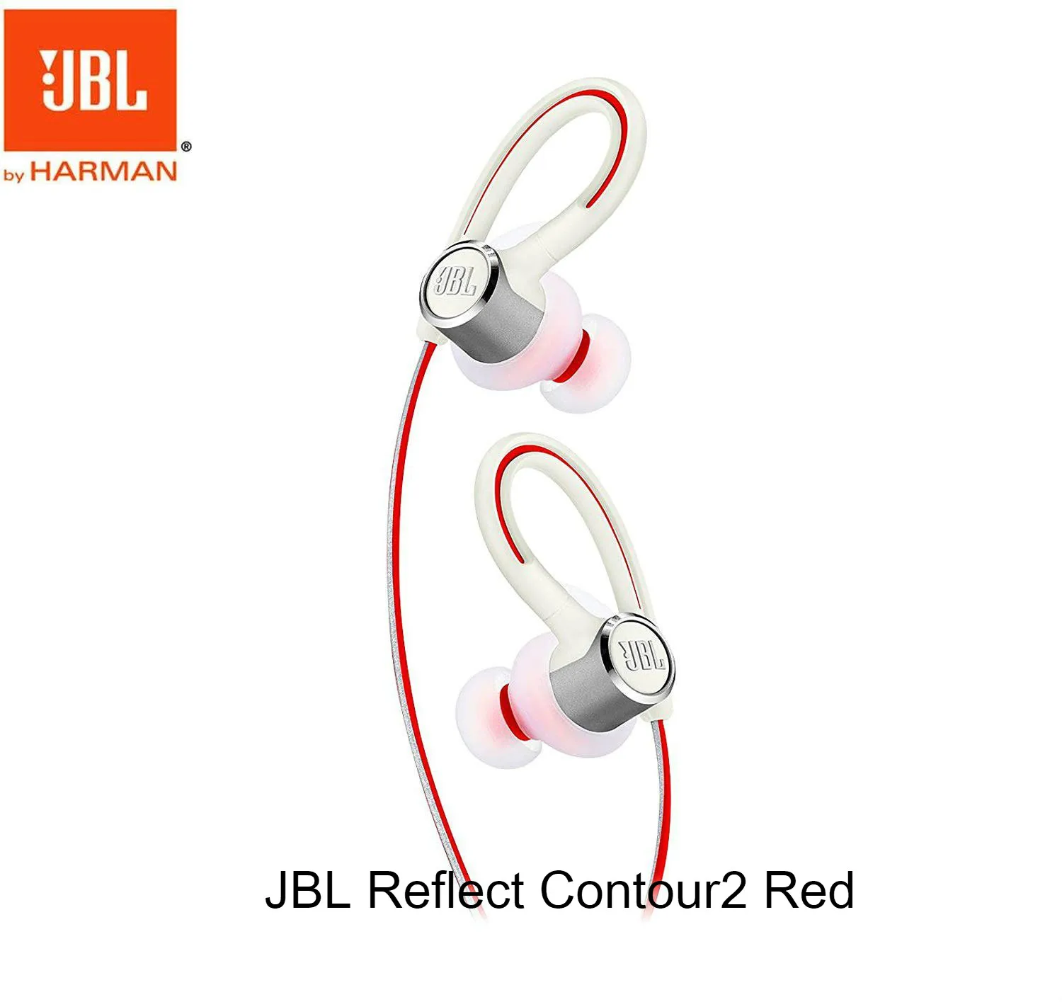 JBL отражают Contour2 Беспроводной bluetooth наушники спортивные с 3-кнопочный Mic Fone De Ouvido Jbl наушники Ecouteur наушники - Цвет: JBL Contour2 Red