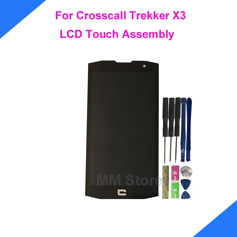 

For Crosscall Trekker X3 LCD Display With Touch Screen Digitizer Assembly Replacement
