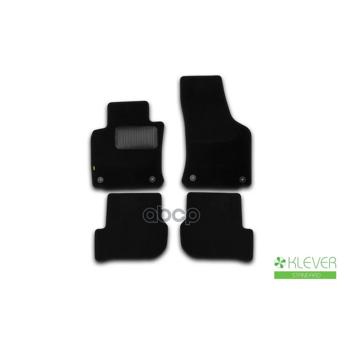 Коврики В Салон Klever Standard Skoda Octavia 2008-2012, Сед., 4 Шт.(Текстиль) Klever арт. KLEVER02450801210kh