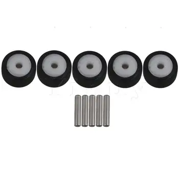 

Yibuy 12.8x8.4mm Rubber Audio Pressure Belt Wheel Pressure Rollers Pack of 5