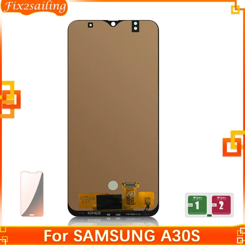 ЖК дисплей для Samsung Galaxy A30s A307 A307F A307FN сенсорный экран с цифровым преобразователем