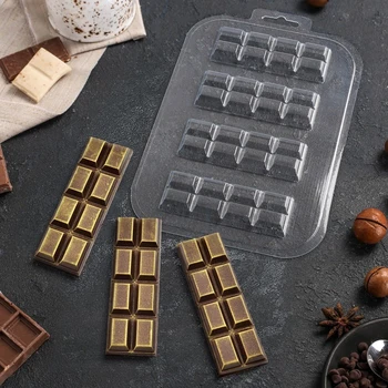 

Form for chocolate "Bar 2 × 4"