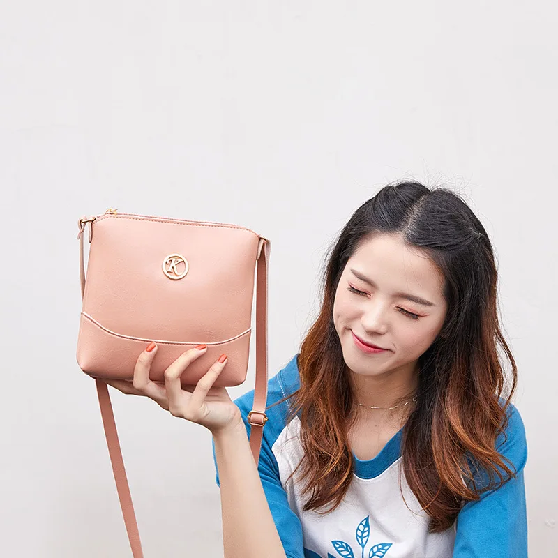 

New Arrival Bag Women's Shoulder Korean-style Elegant Simple Shoulder Bag Trend Soft Leather bai da xiao Square Bag MORI Series