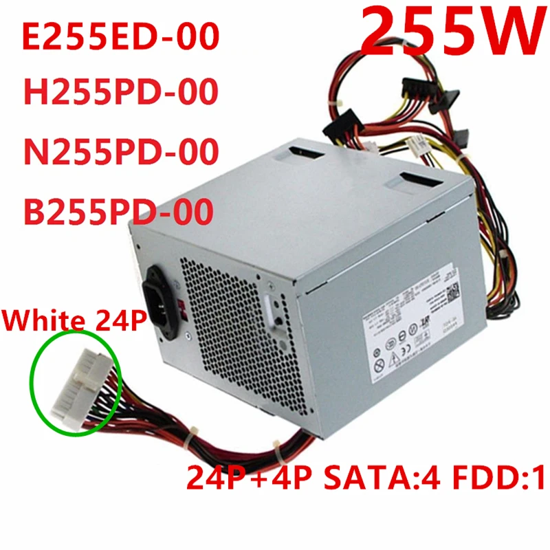 Новый оригинальный блок питания для ноутбука Dell 745 755 360 380 780 980 255W Питание D255ED-00