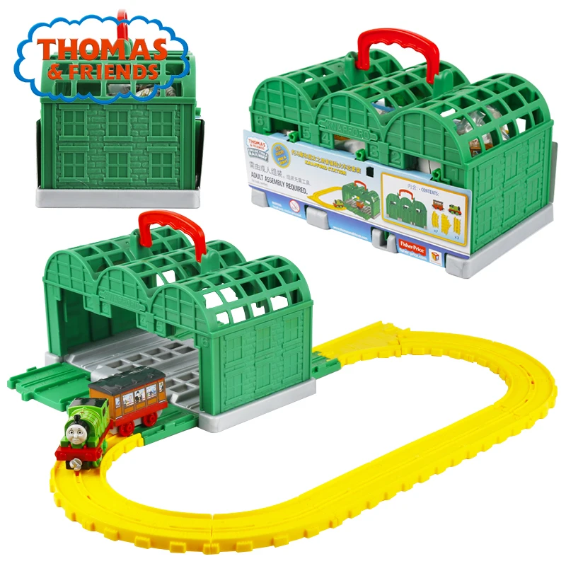 Электрический поезд Thomas &amp Friends игрушечный набор железной дороги из сплава