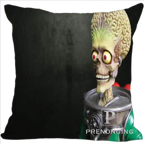 На заказ Наволочка Чехол Mars Attacks Monsters Square Подушка на молнии Обложка Печать 20x20 см, 35x35 см(одна сторона)#180117-152 - Цвет: Pillowcase