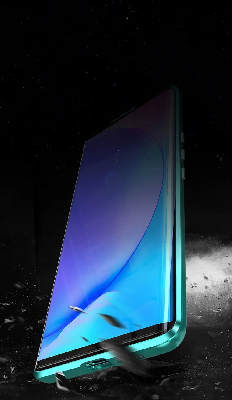 For VIVO Nex 3 Case Nex3 360 Front+Back double-sided Tempered Glass Case for VIVO Nex 3 Magnetic Metal Cover for VIVO Nex 3