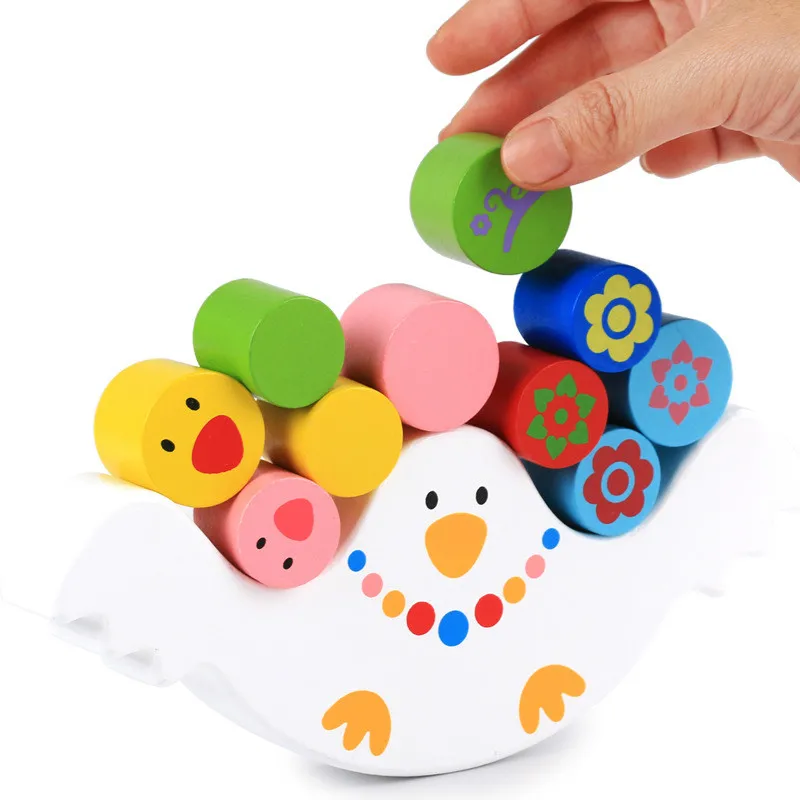  2019 Newest Teaching aids Wood Bird Balance Wood Toy Science Experiment Toy Puzzle Children Exercis - 4000127580750
