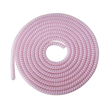 

2021new 1.4m Color phone Wire Cord Rope Protecto Anti-break spring protection rope for USB Charging Cable earphone Data Bobbin