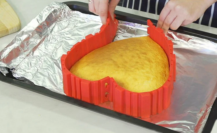 4 шт./компл. DIY волшебная силиконовая форма для выпечки комбинация мыло помадка форма для торта инструменты для украшения прямоугольной формы