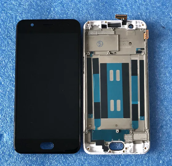 Для 5," OPPO A57 Axisinternational ЖК-экран с рамкой+ сенсорная панель дигитайзер для OPPO A57 дисплей