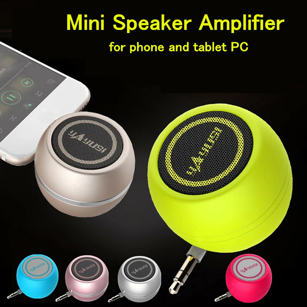 

Mini 3.5mm 3D Stereo Music Surround Portable Speaker Speaker Amplifier For MP3/MP4/Mobile phone/Tablet
