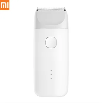 

Original xiaomi mitu usb rechargeable waterproof electric hair clipper child safety haircut static man mijia baby hair clipper