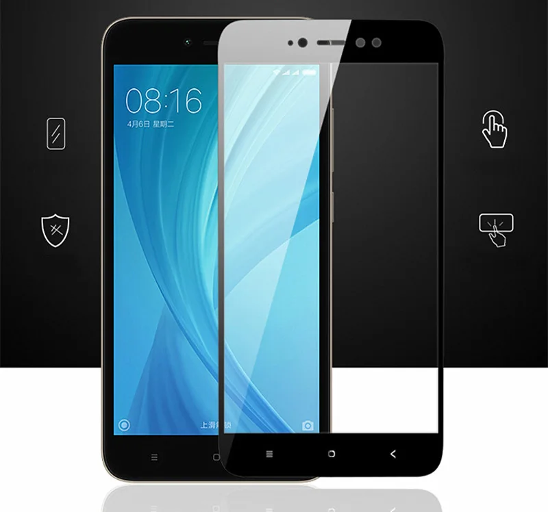 Tempered Glass For Xiaomi Redmi 5 Note 5A 6A 7A 8A Note5 Screen Protector 8 6 7 Pro Film | Мобильные телефоны и
