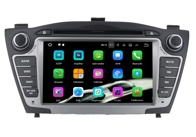 Best IPS Car Multimedia Player Car Radio GPS Two Din Android 9.0 For Hyundai/IX35/TUCSON 2009-2015 OBD2 Bluetooth DSP 1080P Wifi 11