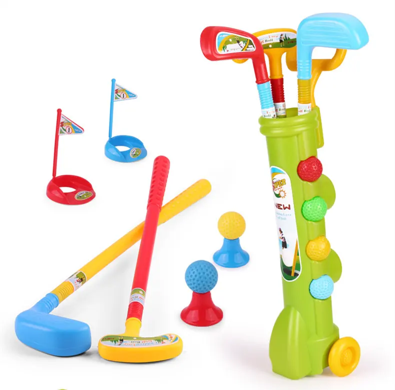 plastic toy golf set
