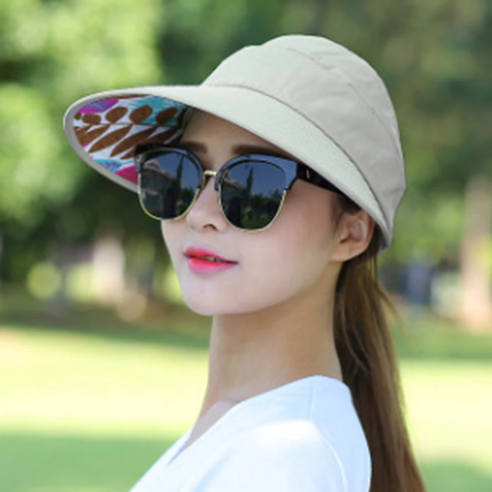 Hat Women autumn casual wild travel UV protection Korean version of the foldable sun protection sun hat visor hat