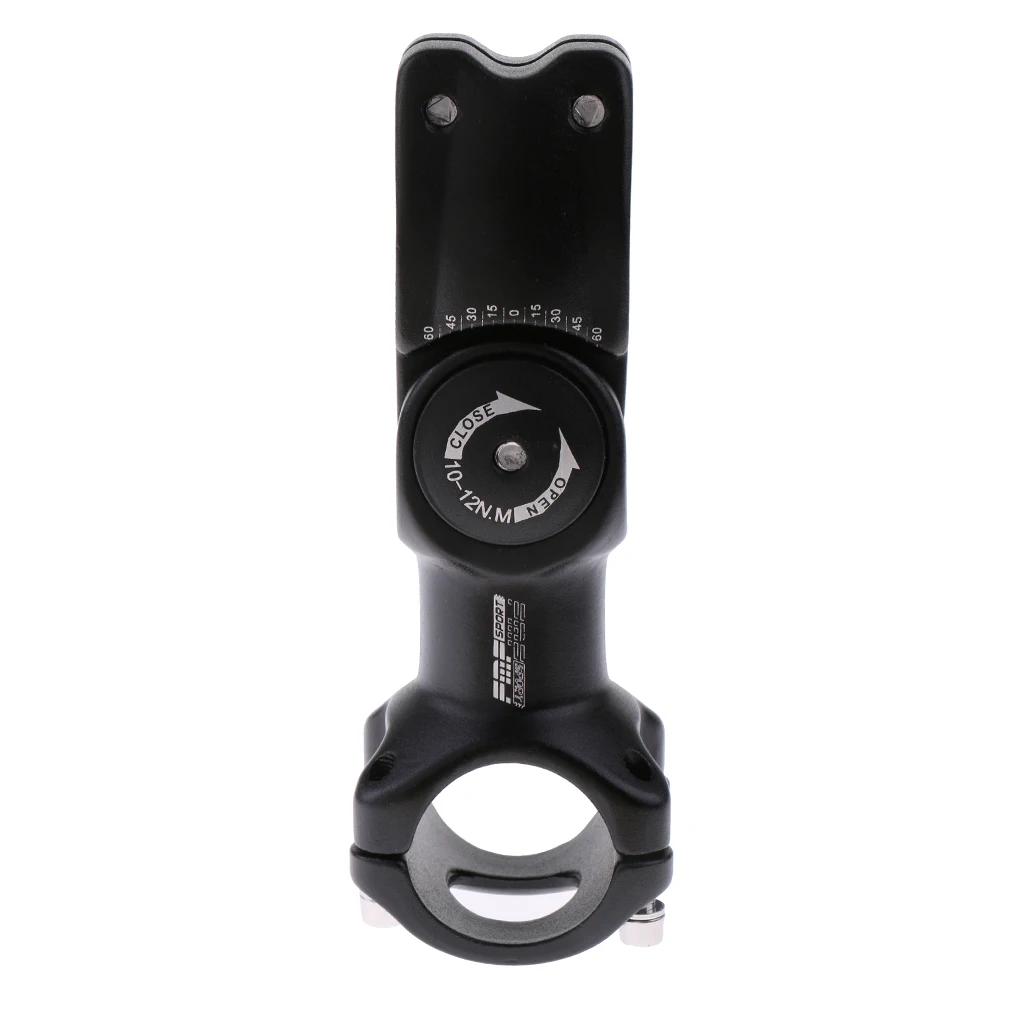 1 Piece Bicycle Stem MTB Mountain Bike Handlebar Stem Angle Adjustable 31.8 x 90mm Ensure Long Lifetime of Using