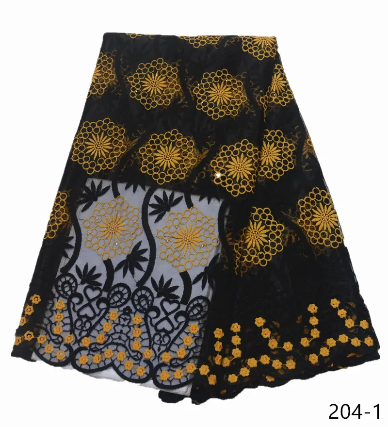 

African Lace Fabrics 2019 Latest Nigerian Wedding Lace Fabrics Embroidered Dubai Tulle French Laces Materials With Stones 204