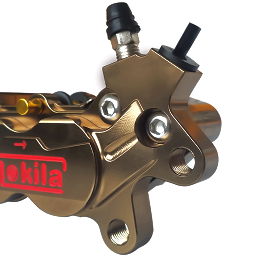 アクセサリー 互換品】 バイク用40mmホールピッチの合金ディスクブレーキキャリパー