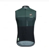 Men Cycling Windbreaker Vest With Back Pocket 2021 New High Visibility Reflective Windproof Cycling Men 2