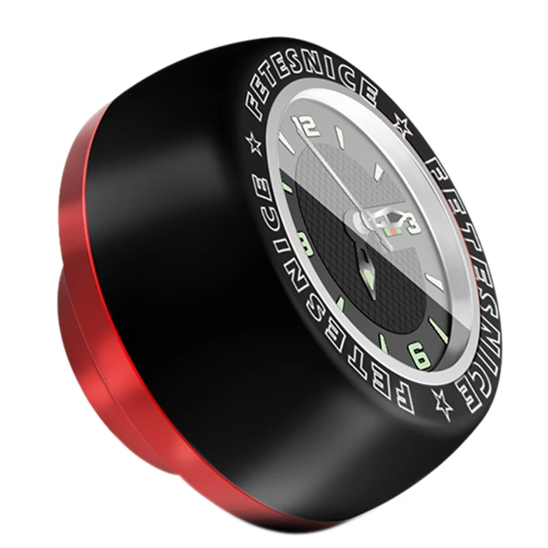 

SEWS-Bicycle Headset Stem Watch Waterproof Quartz Watches Luminous Headset Stem Watch Bike Stem Top Cap Accessories