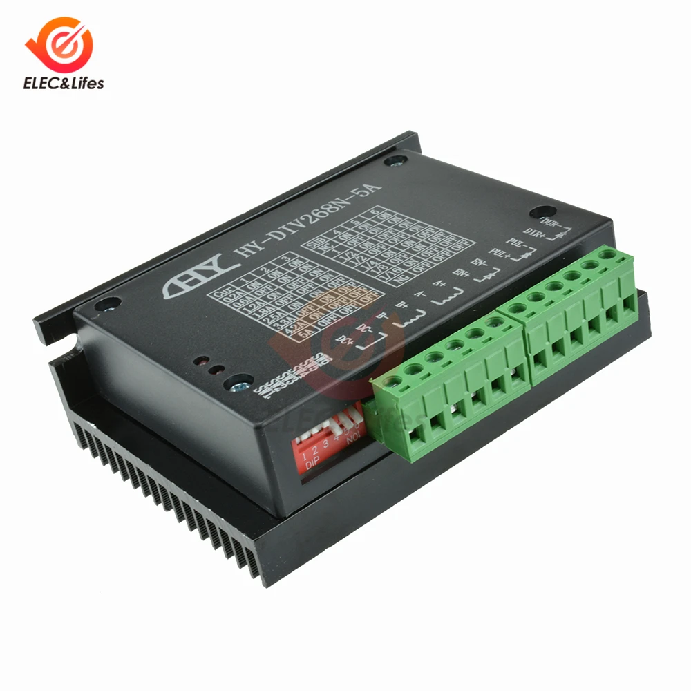

Single axis CNC Stepper Motor Driver Board 5A TB6600 1 Axis CNC Controller Engraving Machine stepping motor drive module