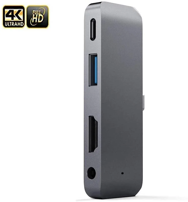 Штекер Mini USB Тип C Hub 4 в 1 адаптер 3 0 4K видео аудио 5 HDMI Порты и разъёмы для Планшетные