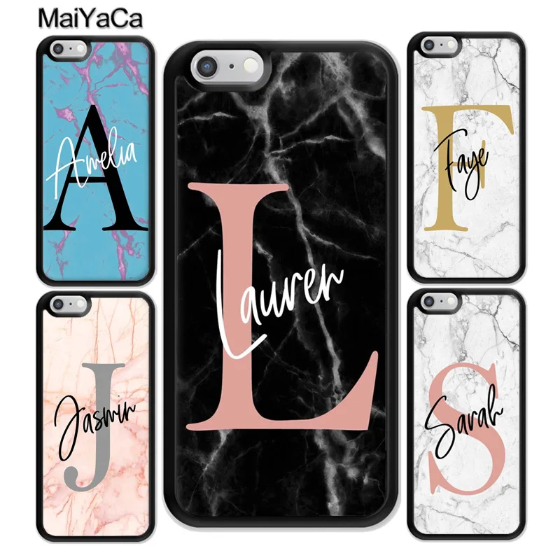 MaiYaCa индивидуальный мраморный чехол для iPhone 5 SE 6s 7 8 plus X XR XS 11 pro max Galaxy S6 S7 S8 S9 S10 |