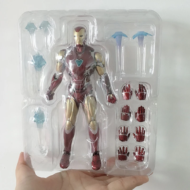 6 дюймов 15 см Marvel SHF Железный человек MK85 фигурка модель игрушки подарок