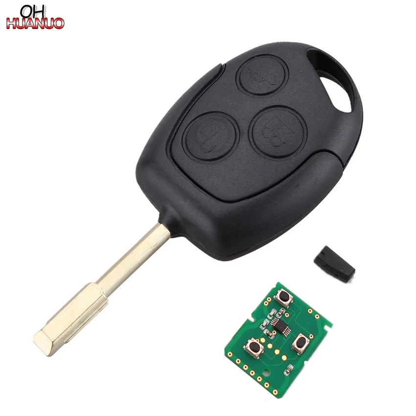 3-кнопочный умный дистанционный ключ для Ford Mondeo Transit Full Key 433 МГц с керамическим