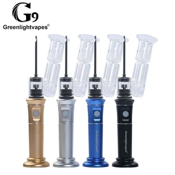 

G9 HEnail Plus Dab Rig with Ti/Ceramic/Quartz Dish Enail Kit Glass Water Filter Bubbler Wax Concentrates Oil E Nail Smoke Pipe
