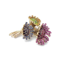 

PD BROOCH Multi-purpose Floral Gold Alloy Brooch, Hair Accessories, Clothing Accessories, Tie Clips, Etc. Jewelry