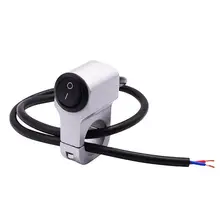 Мотоцикл алюминиевый руль водонепроницаемый переключатель модифицированный руль не сбрасывается с замком переключатель фар два файла