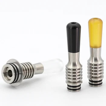 

Phobia MTL 510 810 Drip Tip Long Wide Bore MouthPiece 39mm DripTip 810 For Atomizer RTA RBA Vape accessories